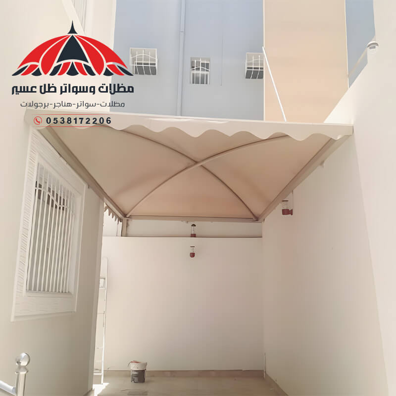 مظلات سيارات في أبها